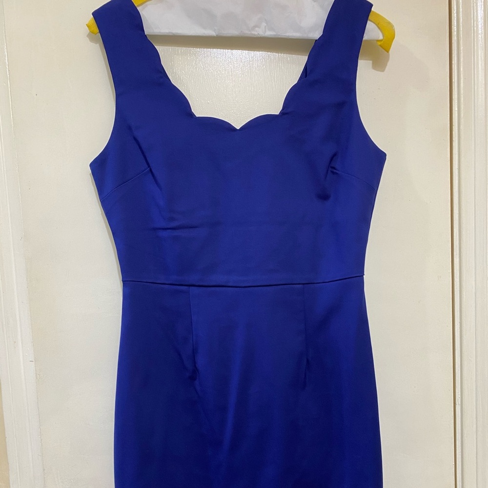 lulus scallop neck dress